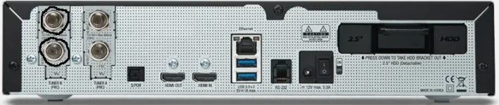 VU+ Duo 4K SE Back Tuner B Circled.webp