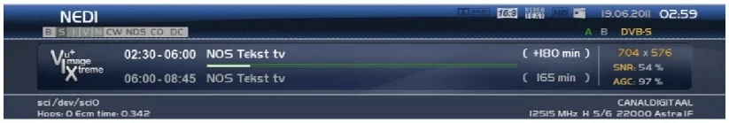 VU+ Duo VIX 1.3.0 infobar.webp